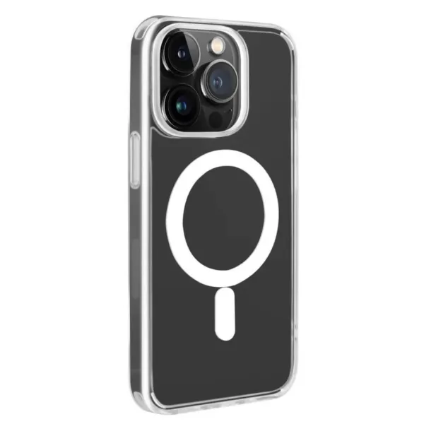 PURO - Puzdro Lite Mag s MagSafe pre iPhone 14 Pro Max, transparentná