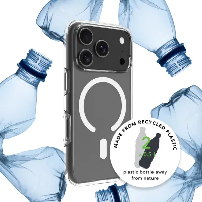 dbramante1928 - Puzdro Iceland Ultra D3O s MagSafe pre iPhone 17 Pro, transparentná