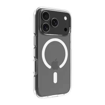 dbramante1928 - Puzdro Iceland Ultra D3O s MagSafe pre iPhone 17 Pro, transparentná