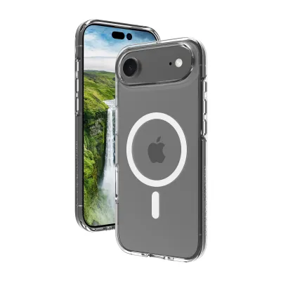 dbramante1928 - Puzdro Iceland Ultra D3O s MagSafe pre iPhone 17 Air, transparentná
