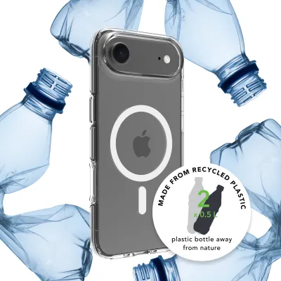 dbramante1928 - Puzdro Iceland Ultra D3O s MagSafe pre iPhone 17 Air, transparentná