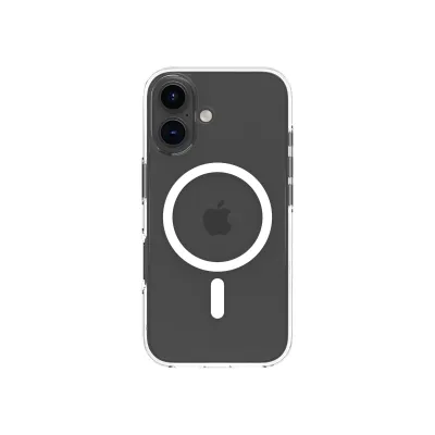 dbramante1928 - Puzdro Iceland Ultra D3O s MagSafe pre iPhone 16 Plus, transparentná