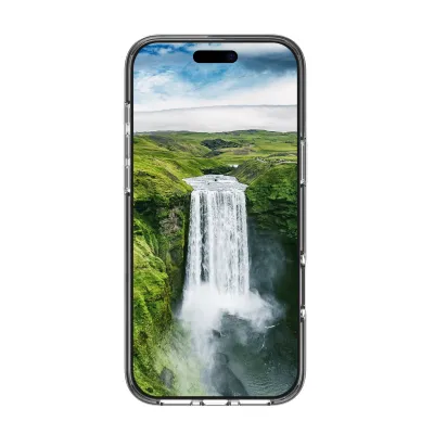 dbramante1928 - Puzdro Iceland Ultra D3O s MagSafe pre iPhone 16 Pro Max, transparentná