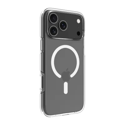 dbramante1928 - Puzdro Iceland Ultra D3O s MagSafe pre iPhone 17 Pro Max, transparentná