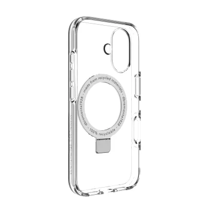 dbramante1928 - Puzdro Iceland Ultra D3O Kick s MagSafe pre iPhone 16, transparentná