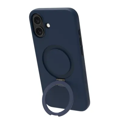 dbramante1928 - Puzdro Iceland Ultra D3O Kick s MagSafe pre iPhone 16, modrá