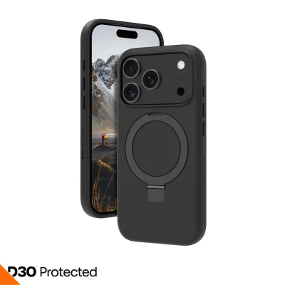 dbramante1928 - Puzdro Iceland Ultra D3O Kick s MagSafe pre iPhone 17 Pro, čierna