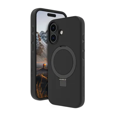 dbramante1928 - Puzdro Iceland Ultra D3O Kick s MagSafe pre iPhone 16 Plus, čierna