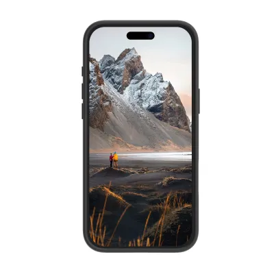 dbramante1928 - Puzdro Iceland Ultra D3O Kick s MagSafe pre iPhone 16 Plus, čierna