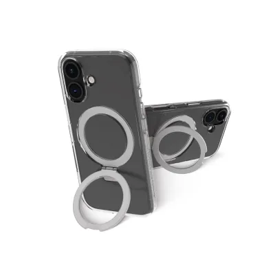 dbramante1928 - Puzdro Iceland Ultra D3O Kick s MagSafe pre iPhone 16 Plus, transparentná