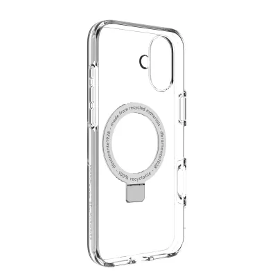 dbramante1928 - Puzdro Iceland Ultra D3O Kick s MagSafe pre iPhone 16 Plus, transparentná