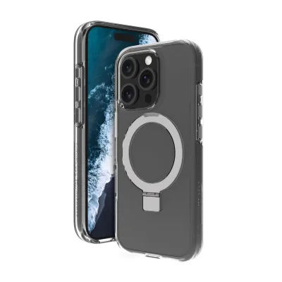 dbramante1928 - Puzdro Iceland Ultra D3O Kick s MagSafe pre iPhone 16 Pro Max, transparentná