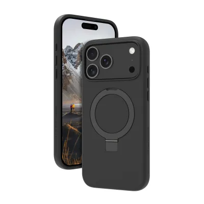 dbramante1928 - Puzdro Iceland Ultra D3O Kick s MagSafe pre iPhone 17 Pro Max, čierna