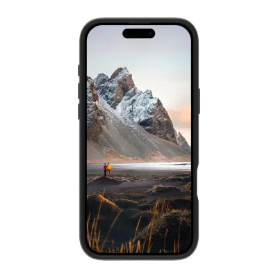 dbramante1928 - Puzdro Iceland Ultra D3O Kick s MagSafe pre iPhone 17 Pro Max, čierna