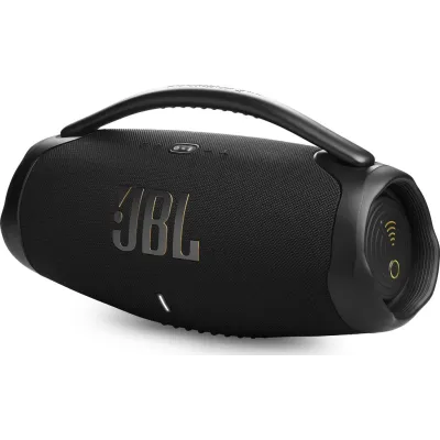 JBL - Bezdrôtový reproduktor Boombox 3 WIFI, čierna