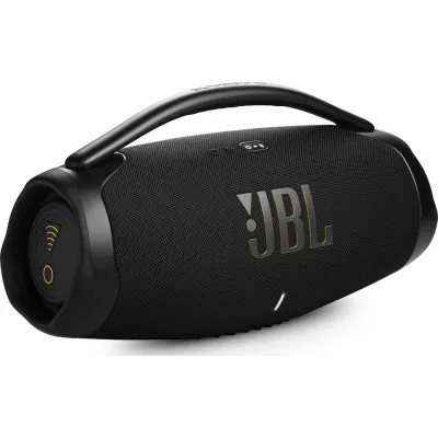 JBL - Bezdrôtový reproduktor Boombox 3 WIFI, čierna