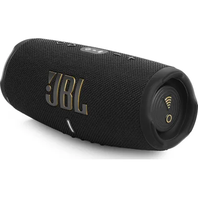 JBL - poškodené balenie, Bezdrôtový reproduktor Charge 5 WIFI, čierna