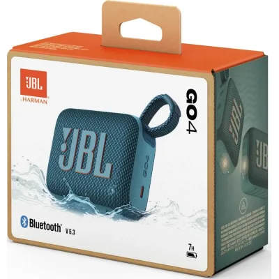 JBL - Poškodené balenie, Bezdrôtový reproduktor GO4, modrá