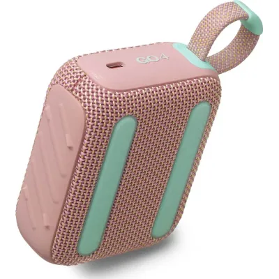 JBL - Bezdrôtový reproduktor GO4, ružová