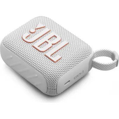 JBL - Bezdrôtový reproduktor GO4, biela