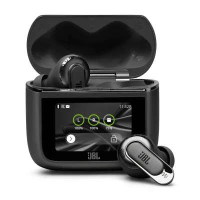 JBL - Bezdrôtové slúchadlá TWS Tour Pro 3, čierna
