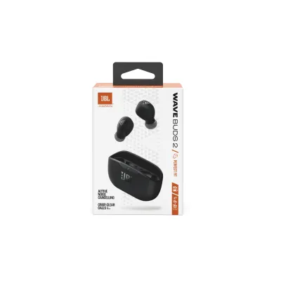 JBL - Bezdrôtové slúchadlá TWS Wave Buds 2, čierna
