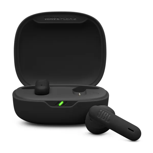 JBL - Bezdrôtové slúchadlá TWS Wave Flex 2, čierna