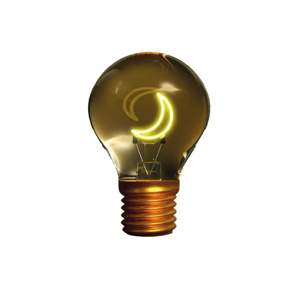 Music Hero - LUME Dobíjateľná stolná lampa Mesiac