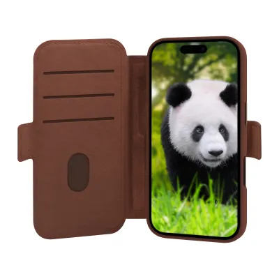 dbramante1928 - Puzdro Lynge s MagSafe pre iPhone 17, dark tan