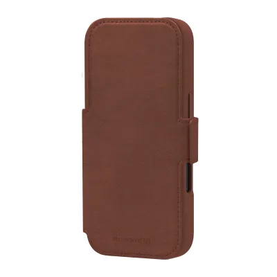 dbramante1928 - Puzdro Lynge s MagSafe pre iPhone 17 Pro, dark tan