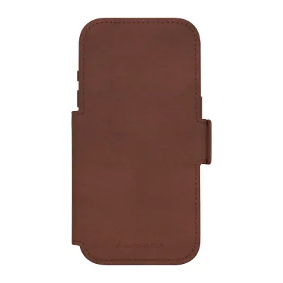 dbramante1928 - Puzdro Lynge s MagSafe pre iPhone 17 Pro, dark tan