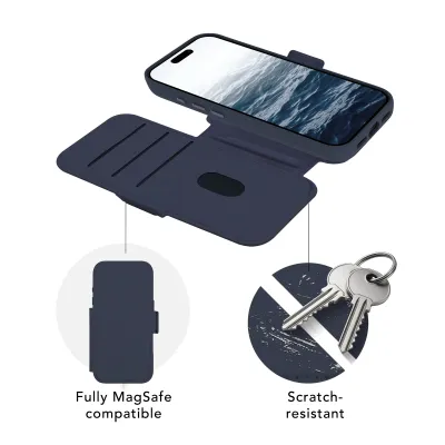 dbramante1928 - Puzdro Lynge ICON s MagSafe pre iPhone 17 Pro, deep water