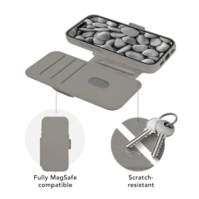 dbramante1928 - Puzdro Lynge ICON s MagSafe pre iPhone 17 Pro, river stone