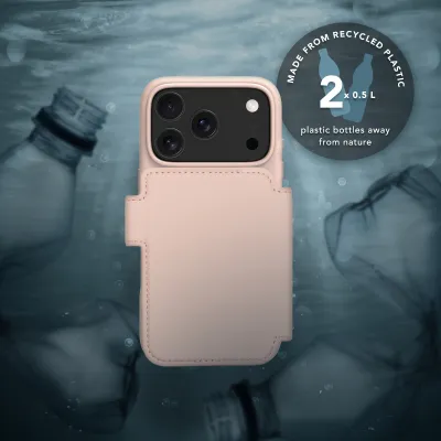 dbramante1928 - Puzdro Lynge ICON s MagSafe pre iPhone 17 Pro, pink sand