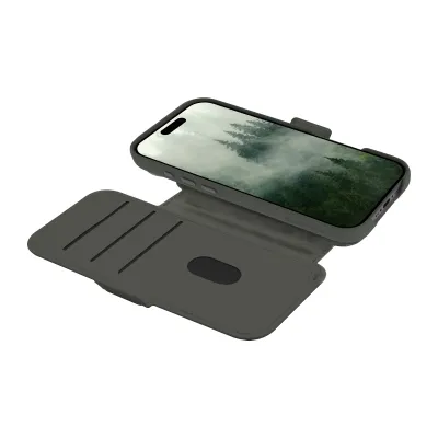 dbramante1928 - Puzdro Lynge ICON s MagSafe pre iPhone 17 Air, forest shadow