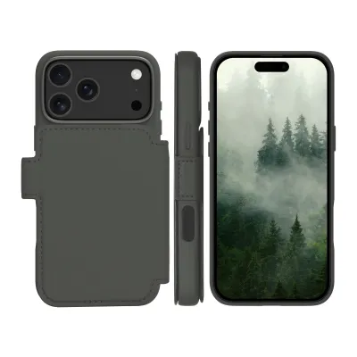 dbramante1928 - Puzdro Lynge ICON s MagSafe pre iPhone 17 Pro Max, forest shadow