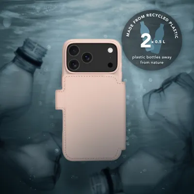 dbramante1928 - Puzdro Lynge ICON s MagSafe pre iPhone 17 Pro Max, pink sand