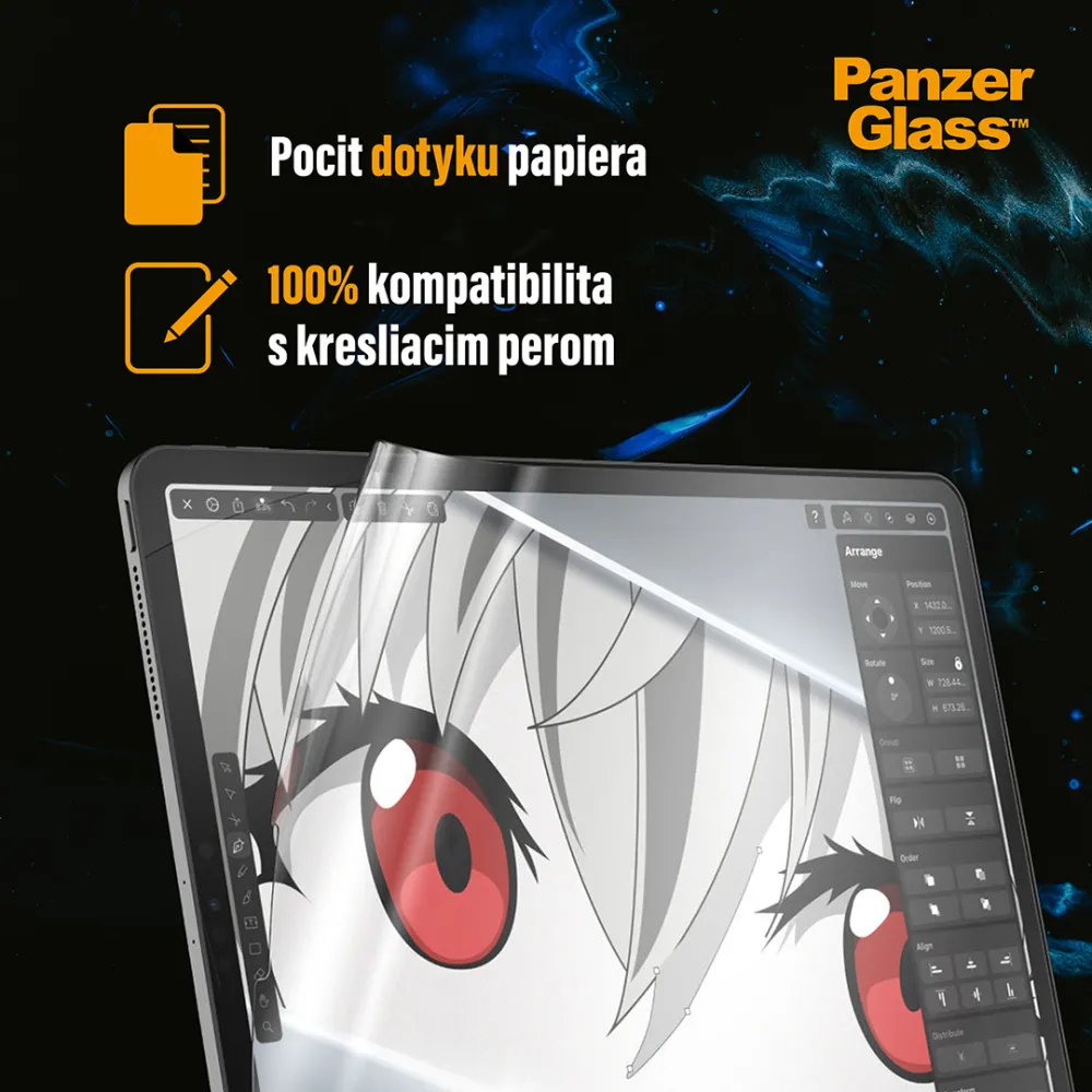 PanzerGlass - GraphicPaper UWF pre iPad Pro 11"/Air 10,9'', číra