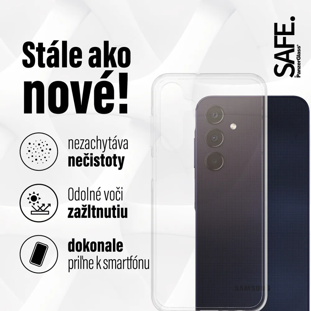 SAFE - Puzdro TPU pre Xiaomi Redmi 14C, transparentná