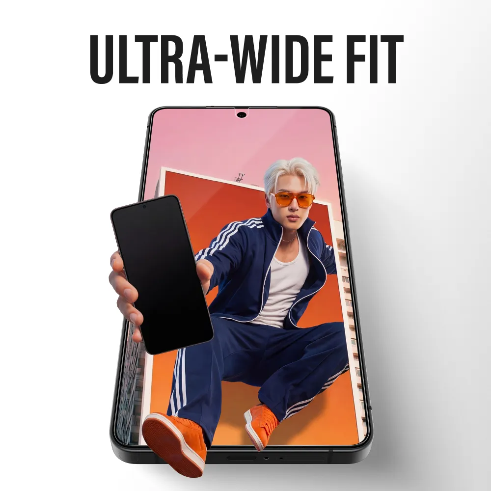 PanzerGlass - Tvrdené sklo UWF Privacy s aplikátorom pre Samsung Galaxy A37, číra
