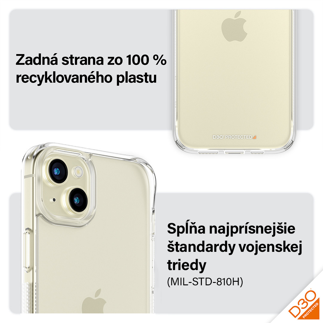PanzerGlass - Bundle PicturePerfect + Tvrdené sklo UWF + Hard Case D3O pre iPhone 15