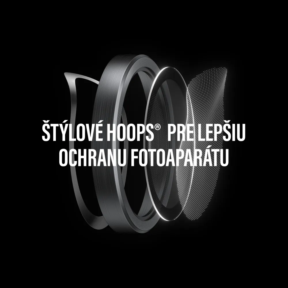 PanzerGlass - Ochranný kryt objektívu Hoops pre Samsung Galaxy S26 Ultra, čierna
