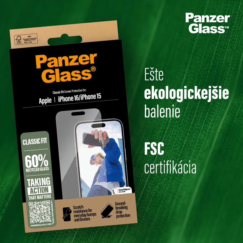 PanzerGlass - Tvrdené sklo pre Google Pixel 10/10 Pro/9/9 Pro, číra