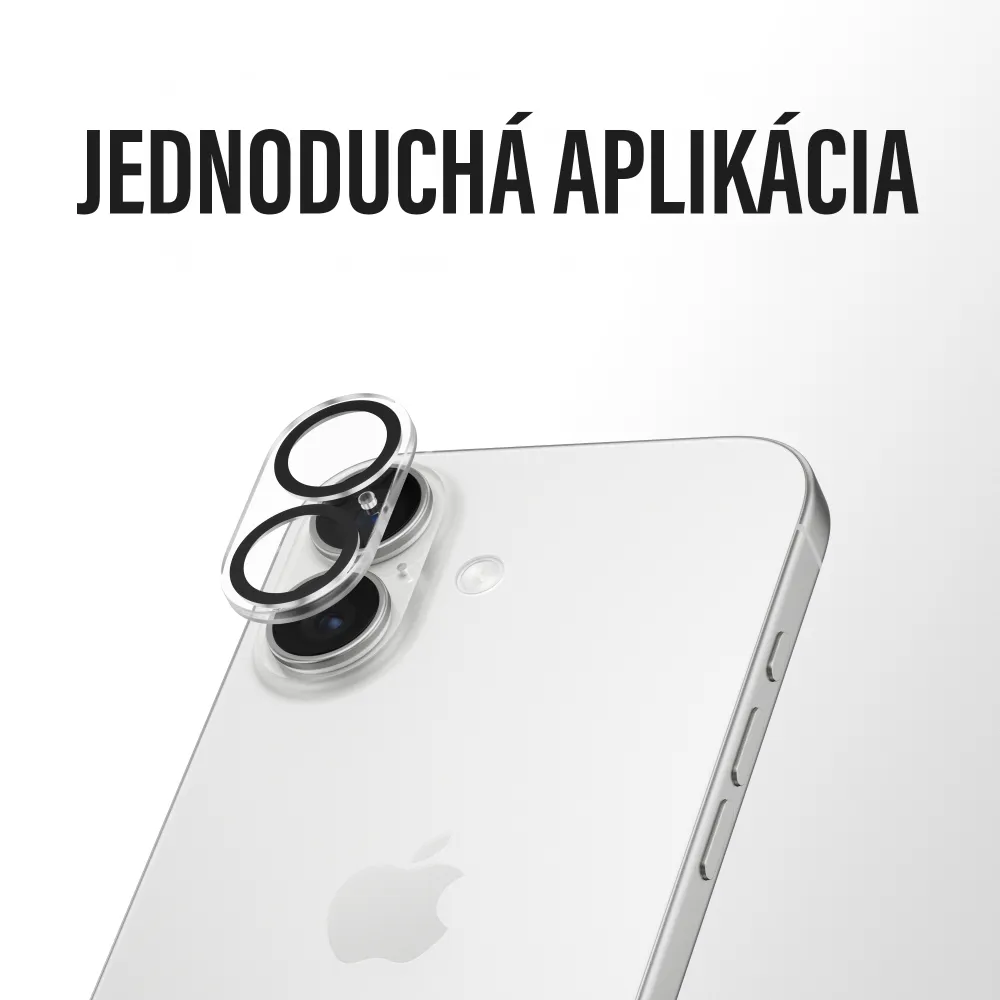 PanzerGlass - Ochranný kryt objektívu PicturePerfect pre iPhone 17, číra