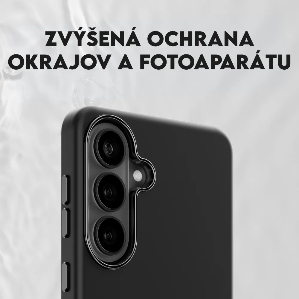 CARE - Puzdro FLOW s QI pre Samsung Galaxy S26, čierna
