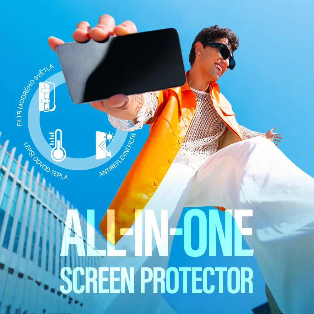 PanzerGlass - Tvrdené sklo UWF All-in-One s aplikátorom pre Samsung Galaxy S25, číra