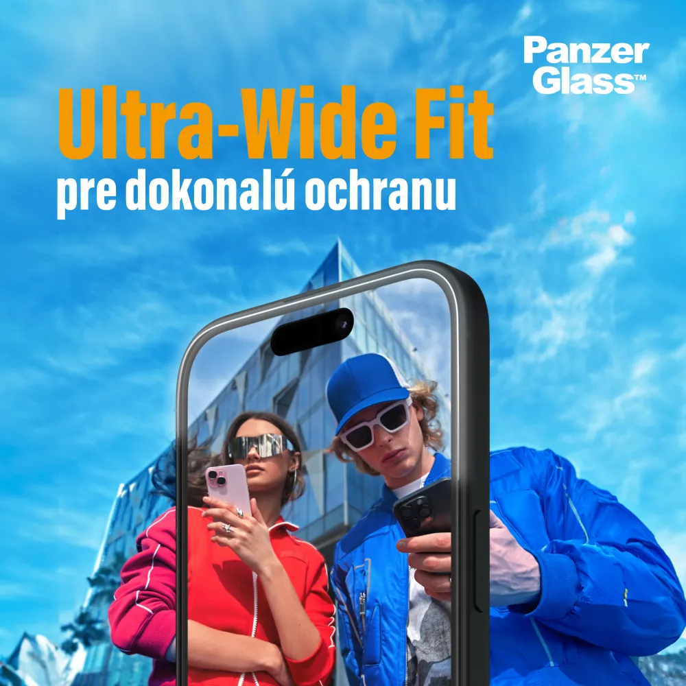 PanzerGlass - Bundle Hoops + Tvrdené sklo UWF + Hard Case pre iPhone 16