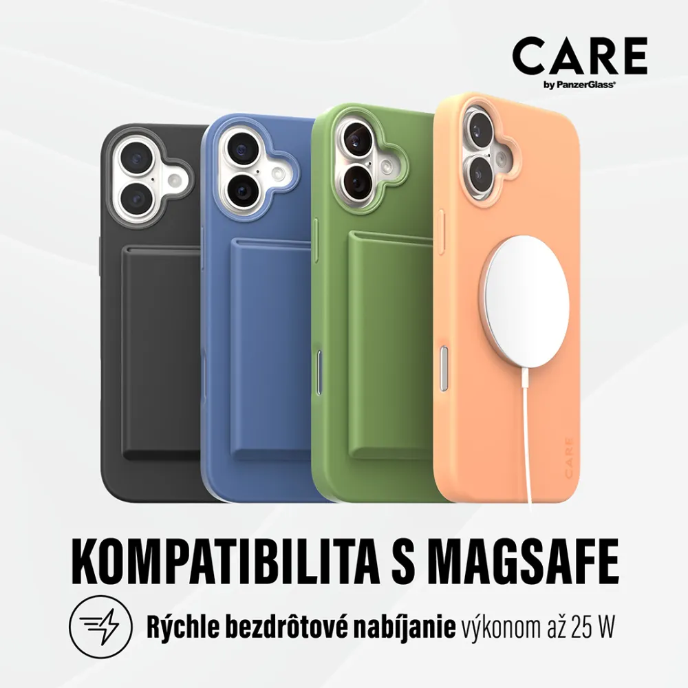 CARE - Puzdro Fearlessly s MagSafe pre iPhone 16 Pro Max, peachy