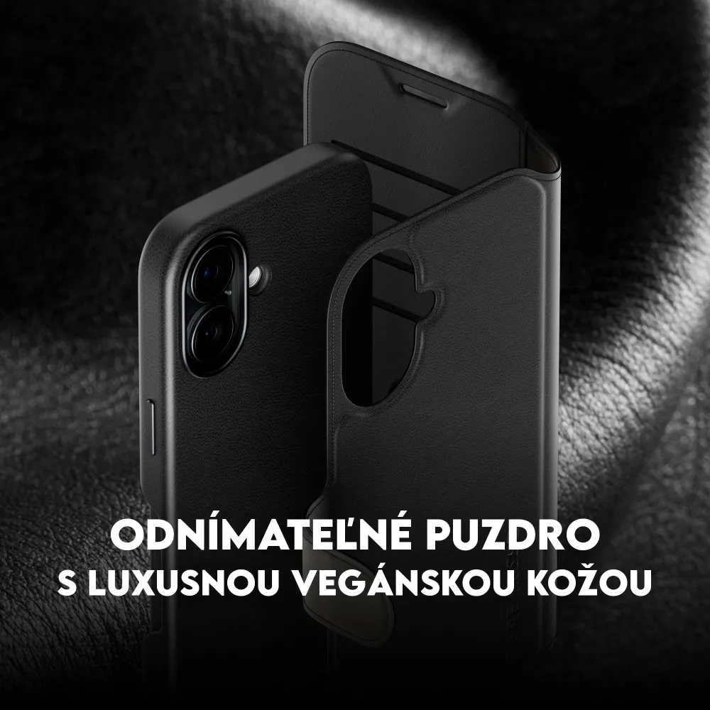 CARE - Puzdro Wallet Tango Two-In-One s MagSafe pre iPhone 17, čierna