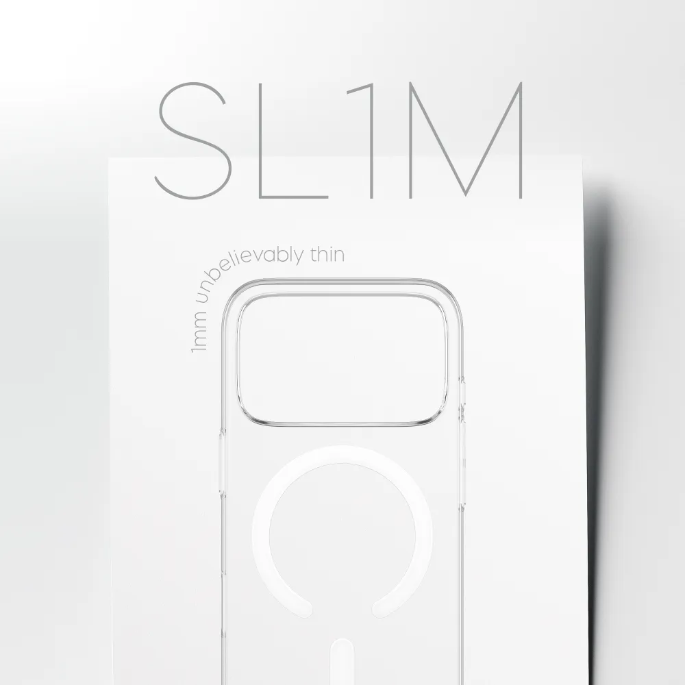 CARE - Puzdro SL1M pre Apple iPhone 17, transparentná